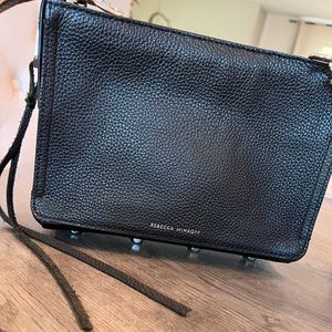 Rebecca Minkoff black cross body purse